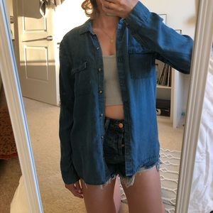 GAP Denim Blouse